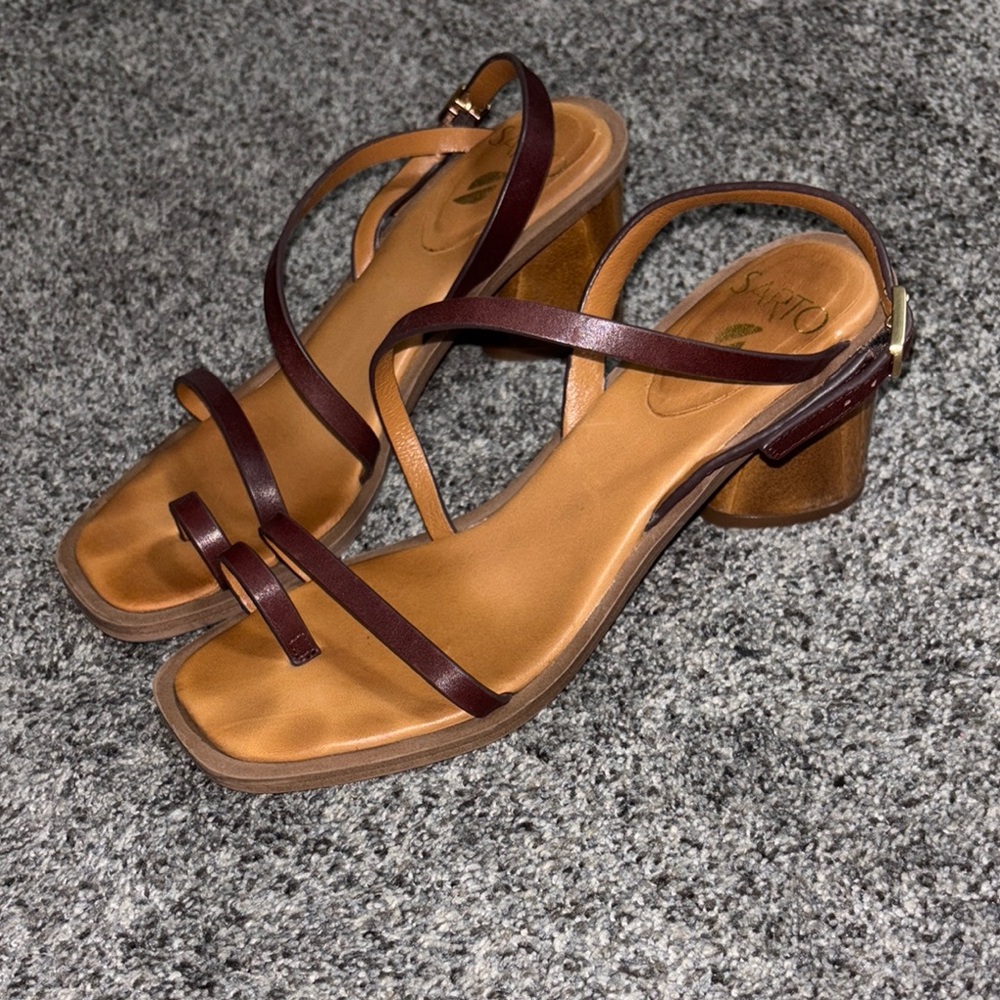 Brown Strappy Sandals
